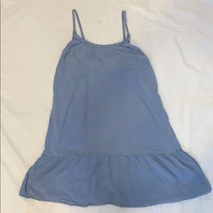 Blue night gown